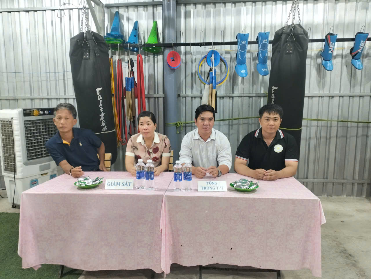 Sôi nổi chương trình giao lưu võ thuật – Kickboxing năm 2025 tại xã Bình Đại