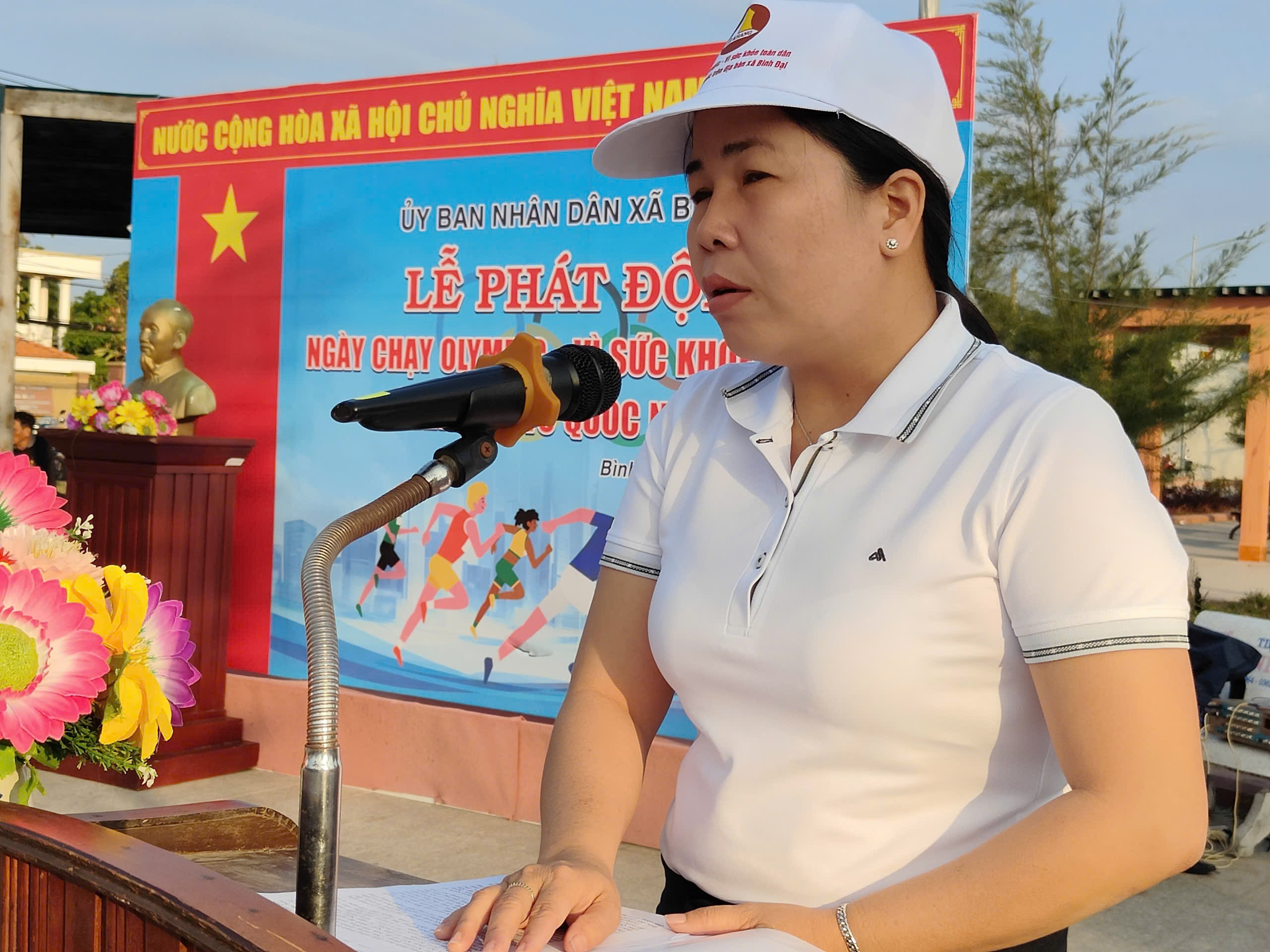 Xã Bình Đại tổ chức ngày chạy Olympic vì sức khỏe toàn dân năm 2026