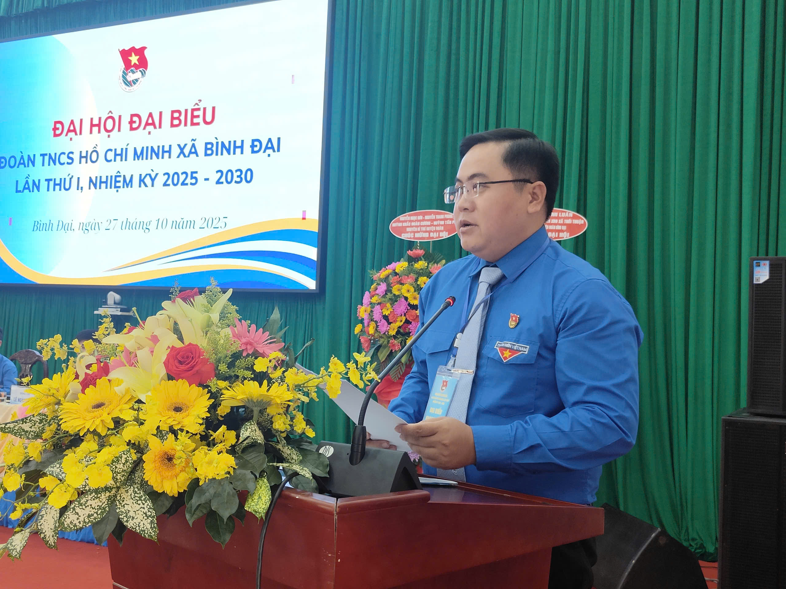 Xã đoàn Bình Đại phát huy tinh thần đoàn kết, nhiệt huyết và sáng tạo thực hiện đạt và vượt các chỉ tiêu trong nhiệm kỳ 2025-2030.